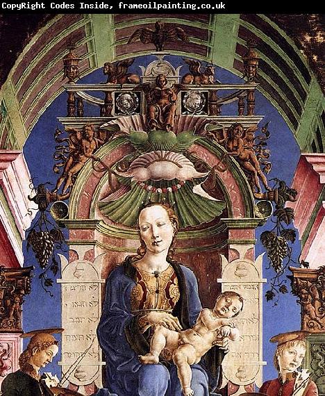 Cosimo Tura Madonna with the Child Enthroned